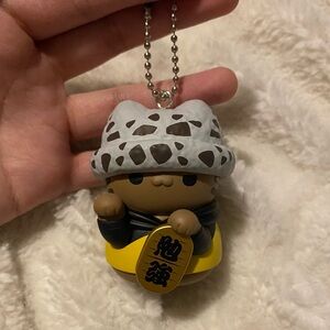 Trafalgar Law One Piece Mega Cat Keychain Figure